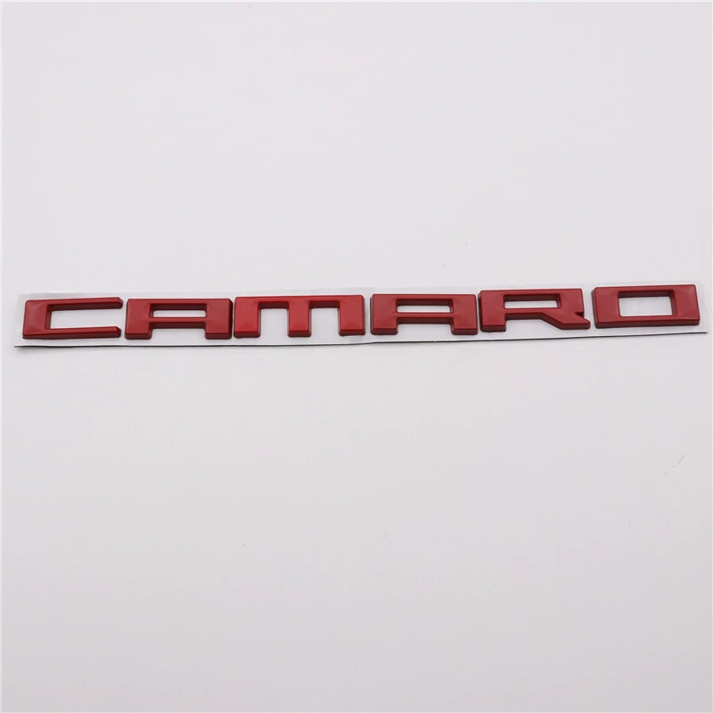 24.5*1.5cm Metal CAMARO Car Emblem Badge for Chevrolet with Shield Netby