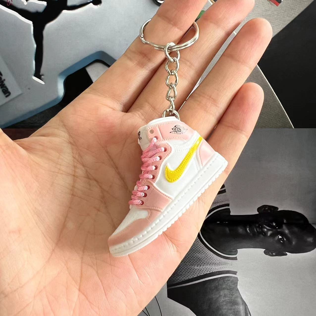 ABS Nike Air AJ Shoe Model Keychain Keyring Sports Game Netby