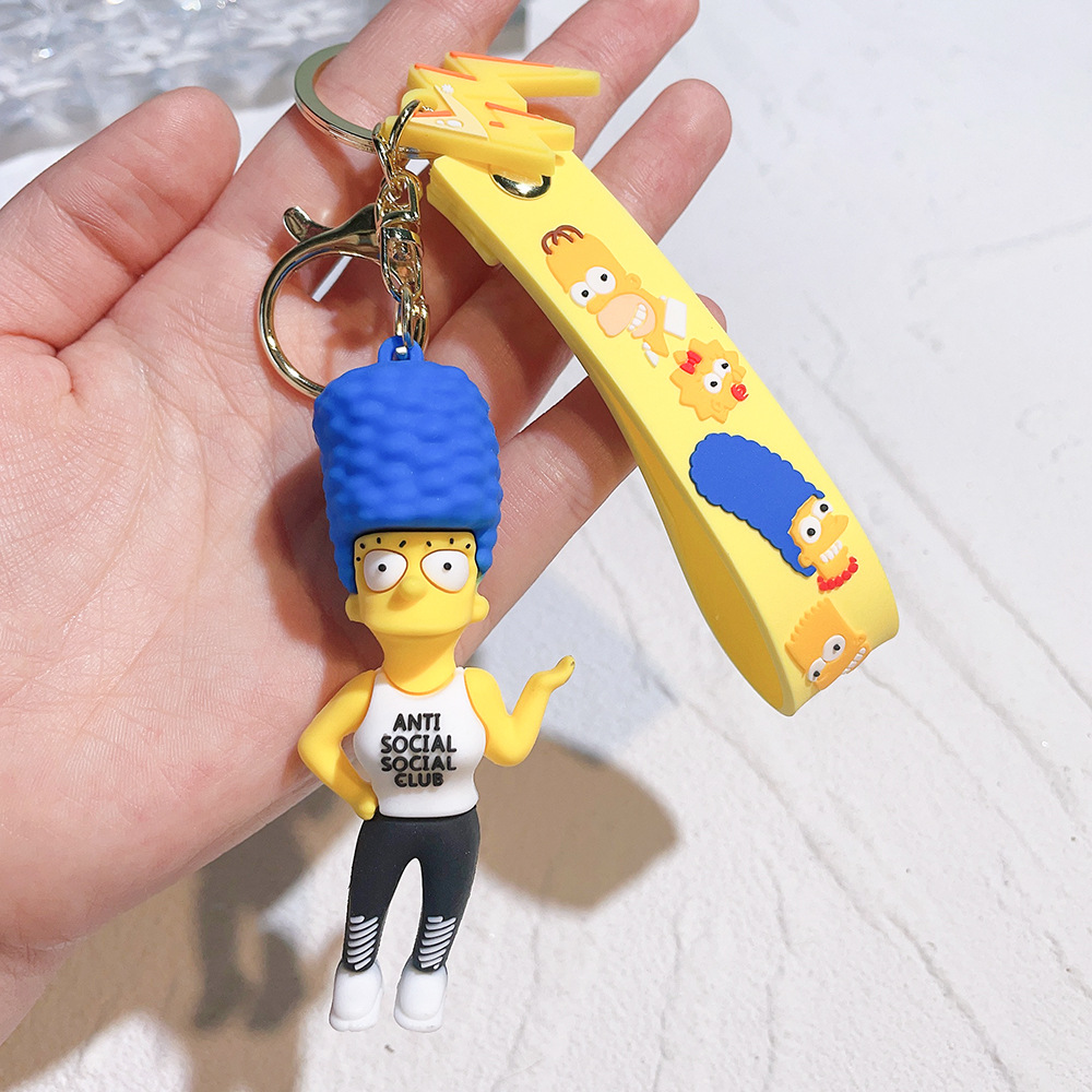 Animation The Simpsons Keychain Keyring Netby