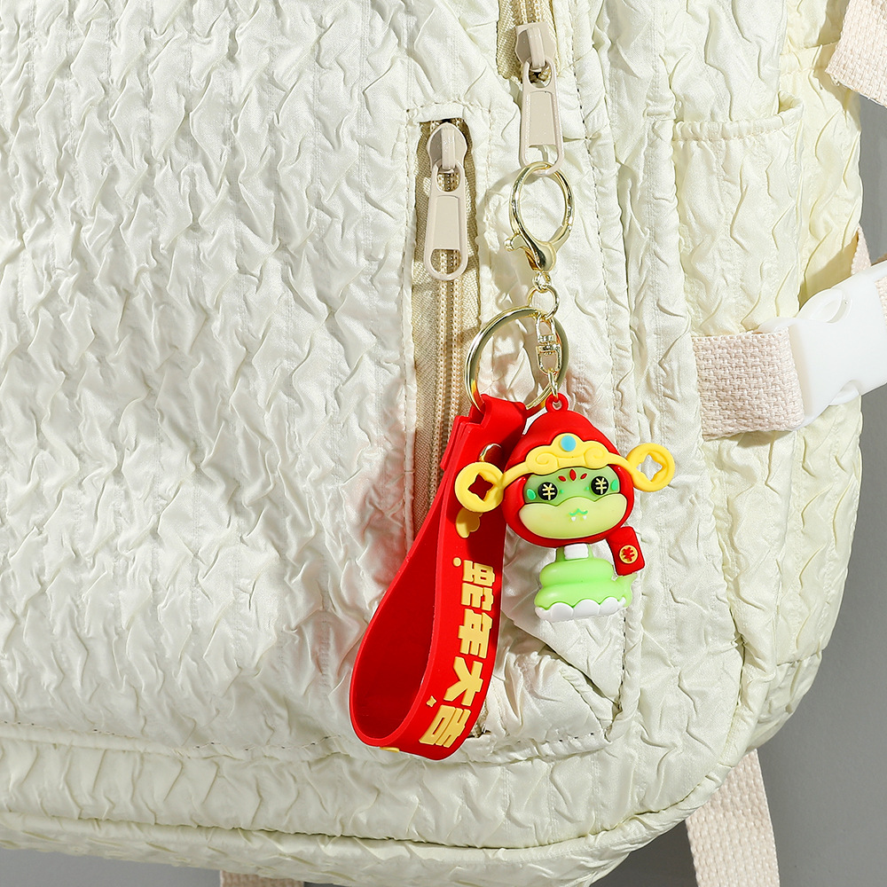 Lovely Chinese Zodiac Signs Snake Keychain Keyring Animal Netby