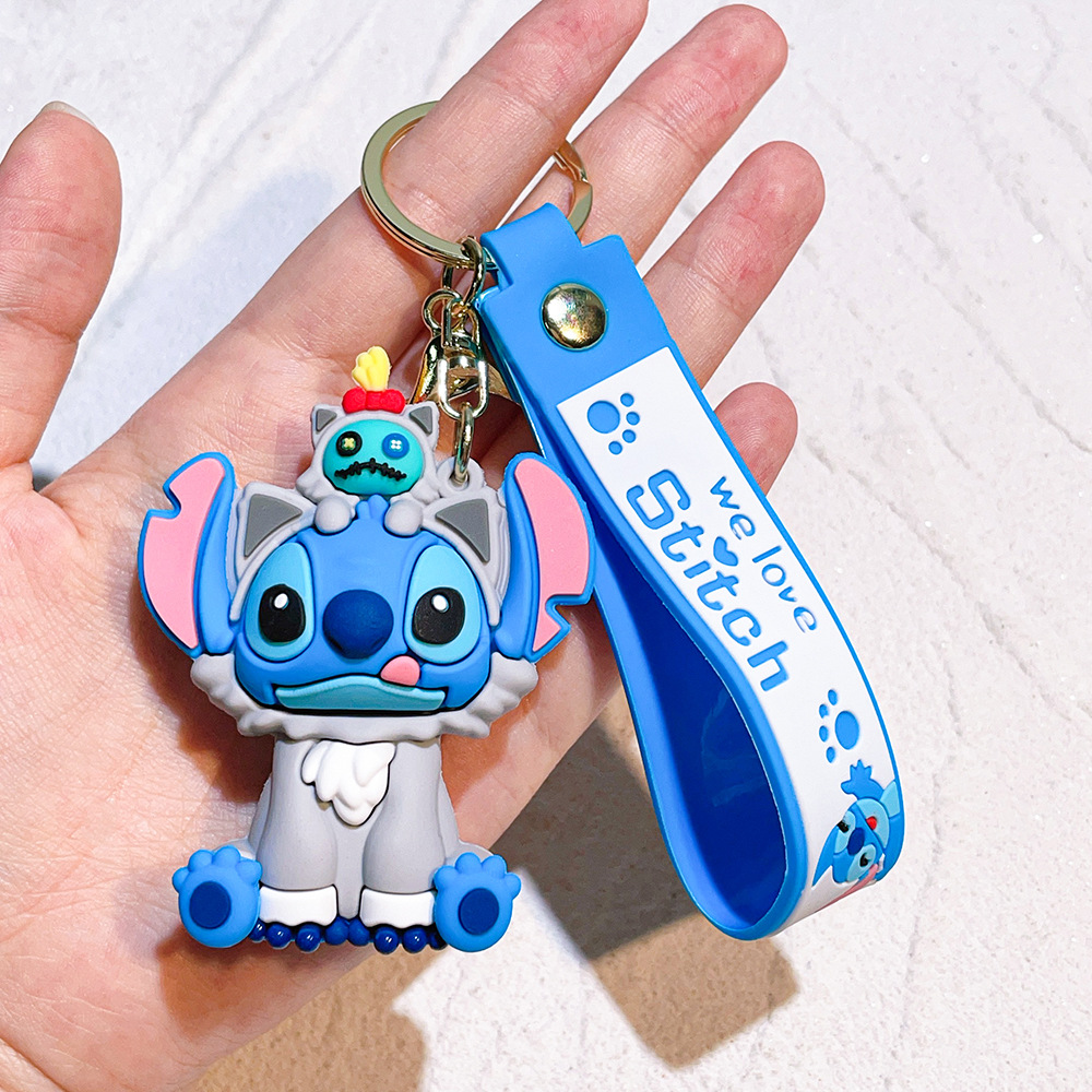 Animation Stitch Keychain Keyring Netby