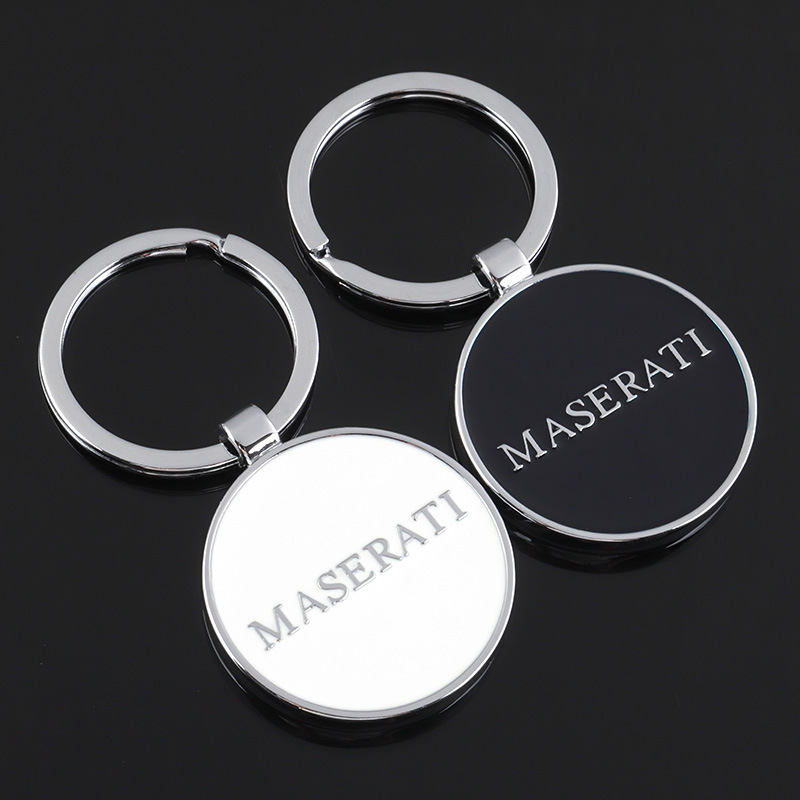 Metal Car Logo Keychain Keyring Keyfob for Maserati Netby