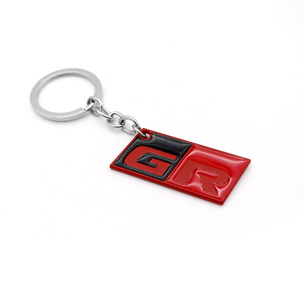 Metal Toyota GR SPORT Car Keyring Keychain Keyfob Netby