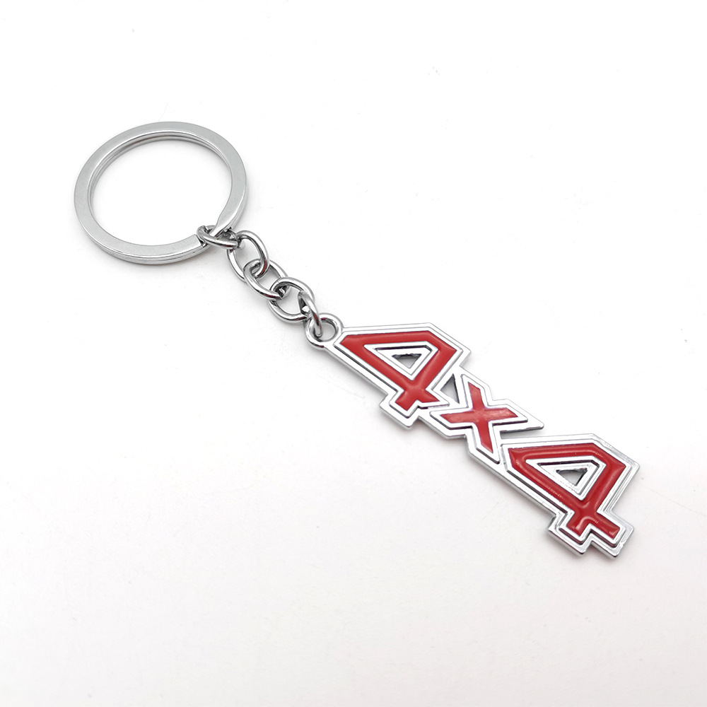 Metal 4x4 JEEP Car Keychain Keyring Keyfob Netby