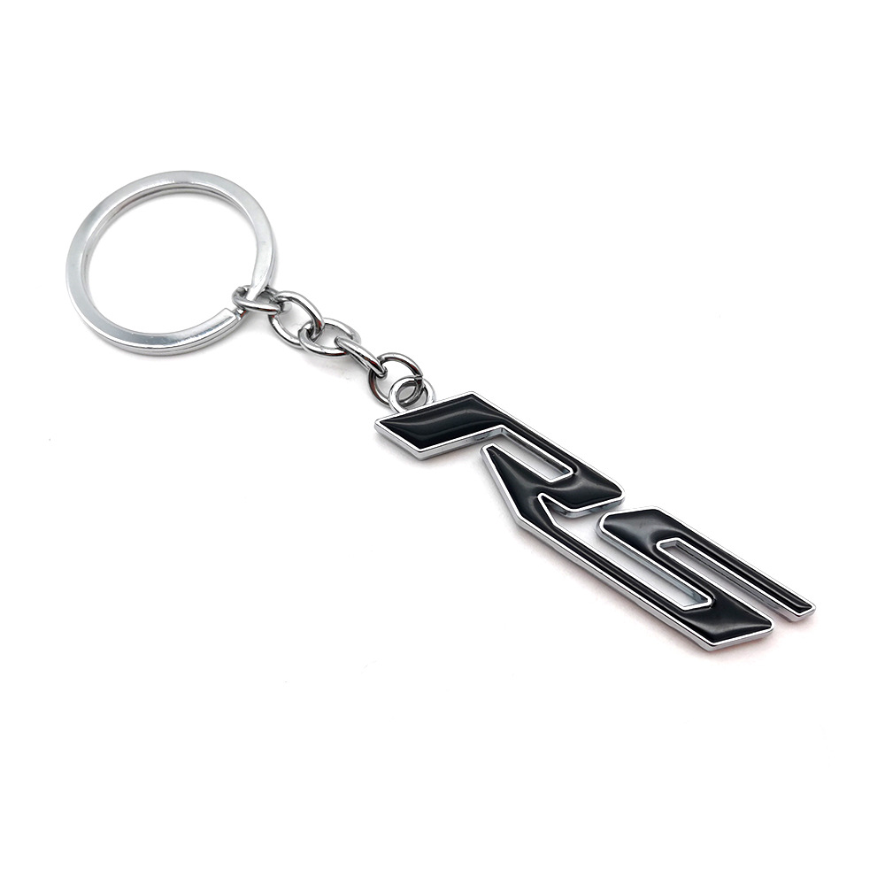 RS Metal Car Keychain Keyring Keyfob for Ford Focus Fiesta Netby