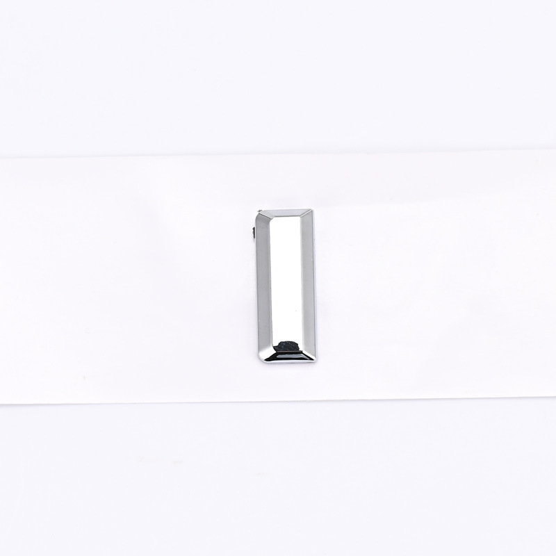 ABS Plastic 1 2 3 4 5 6 8 0 C D E G I K L M R S Letter Car Sticker for Mercedes Benz Trunk Tail Netby