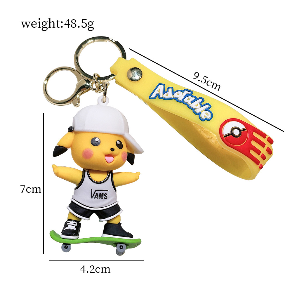 Animation Pokemon Keychain Keyring Netby