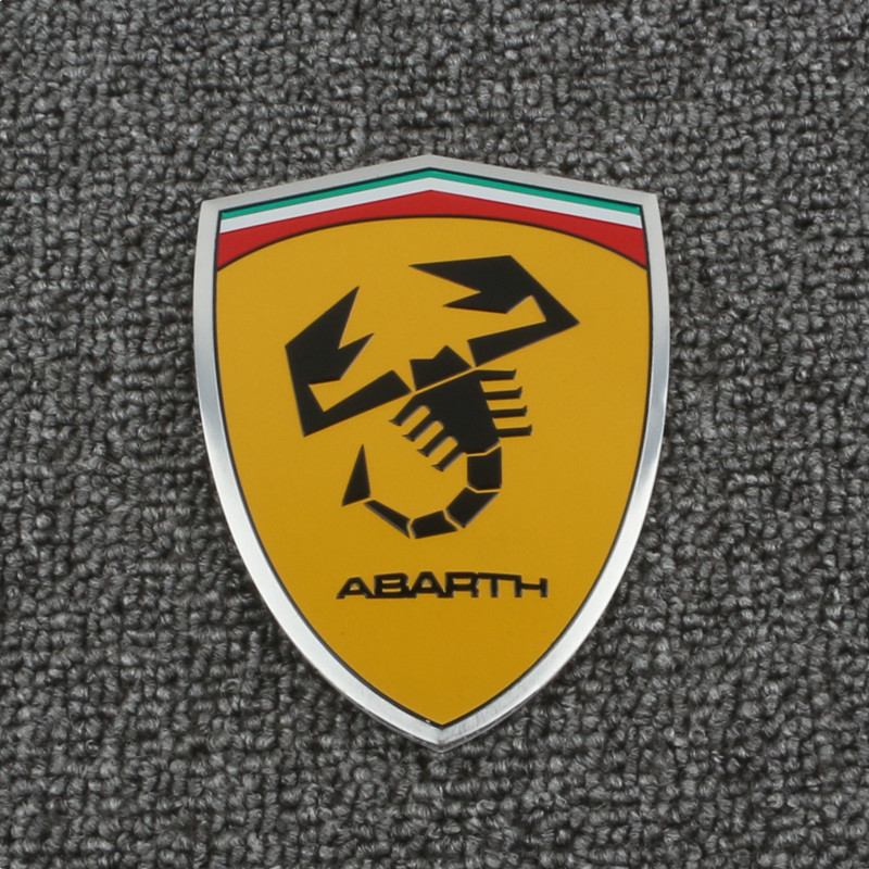 Aluminium Alloy Abarth Car Body Styling Sticker Netby