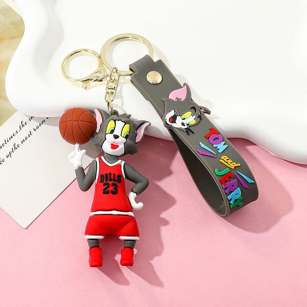 Animation Tom and Jerry Keychain Keyring Netby