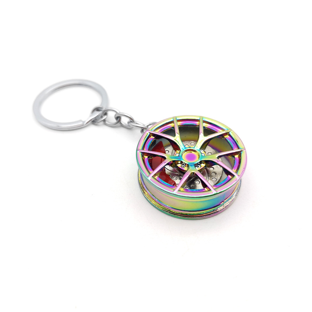 BBS Creative Metal Car Wheel Keychain Keyring Keyfob with Brake Netby