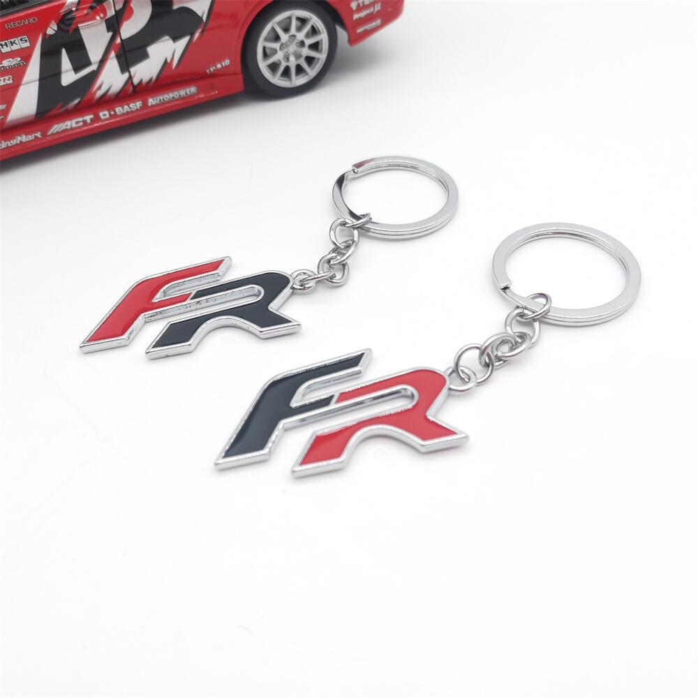 Metal SEAT FR Car Keychain Keyring Keyfob Netby