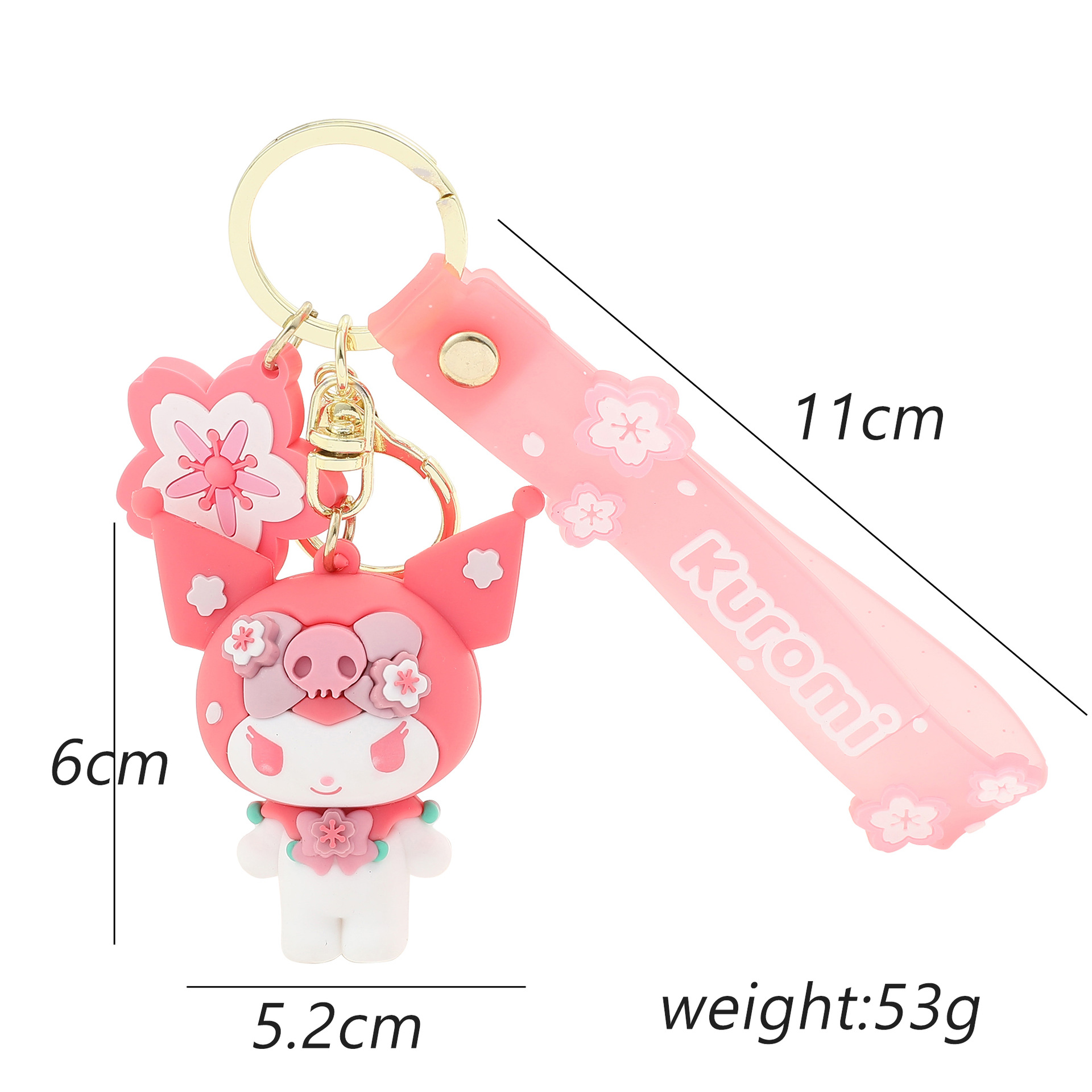 Animation Sakura Sanrio Keychain Keyring Netby