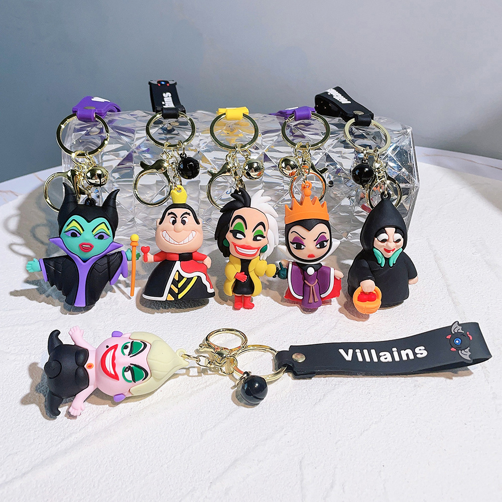 Animation Villain Evil Witch Keychain Keyring Netby