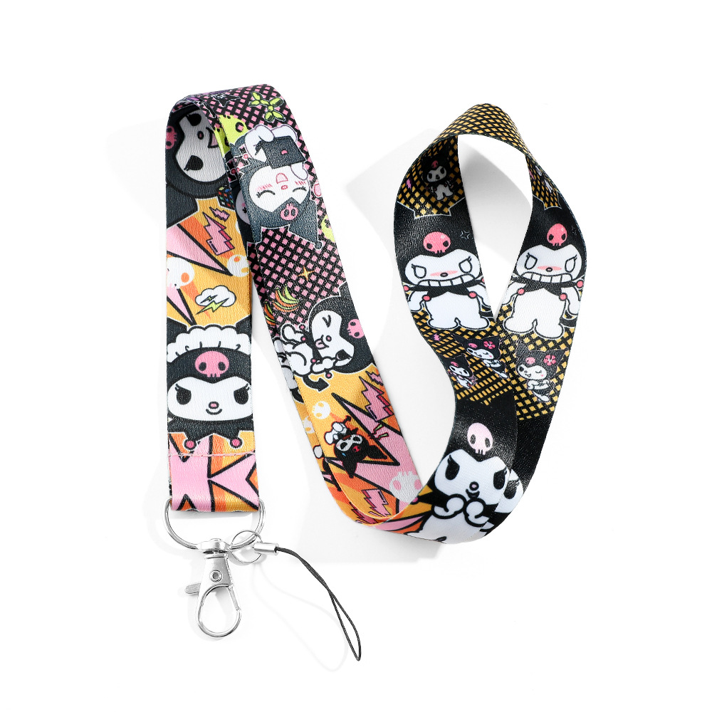 Animation Hello Kitty My Melody Keychain Keyring Lanyard Netby
