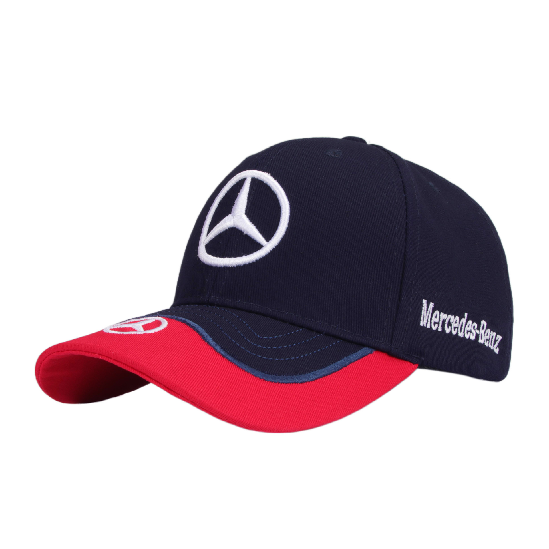 Embroidered Baseball Hat for Car with Mercedes Benz Logo Netby
