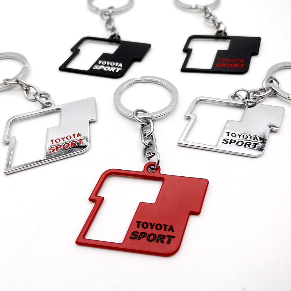 Metal Toyota Sport Keyring Keychain Netby