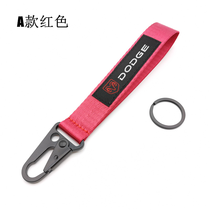 Eagle Buckle Wrist Strap Car Keychain Keyring Keyfob for Jeep Dodge Chevrolet GMC TESLA Ford Mustang Cadillac Nissan Netby