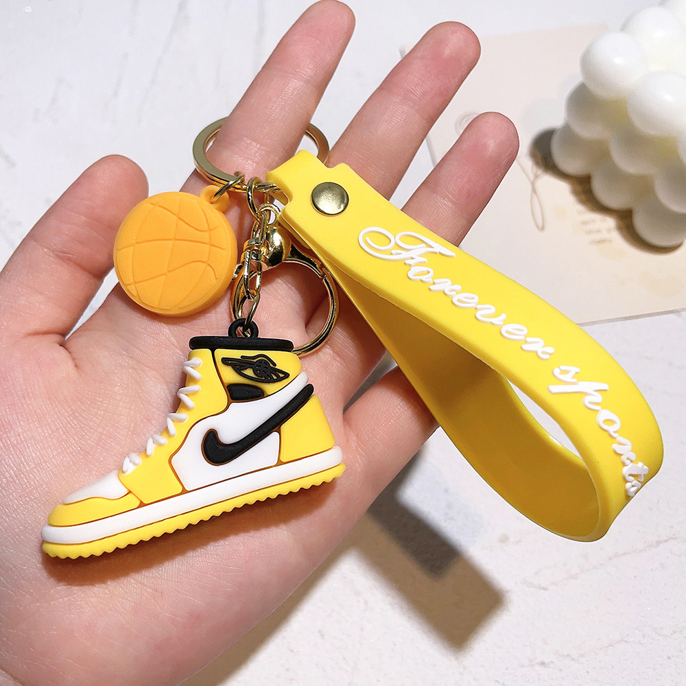 PVC Sports Game Nike AJ Shoe Keychain Keyring Netby