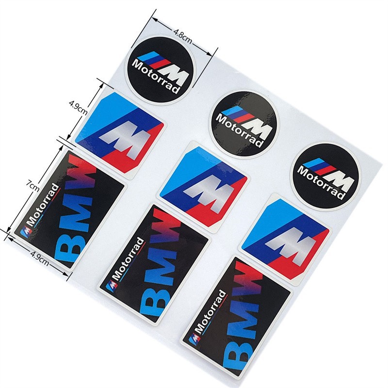 Motorcycle Motorbike Anti Water Sticker for BMW M Power Motorrad GS Netby