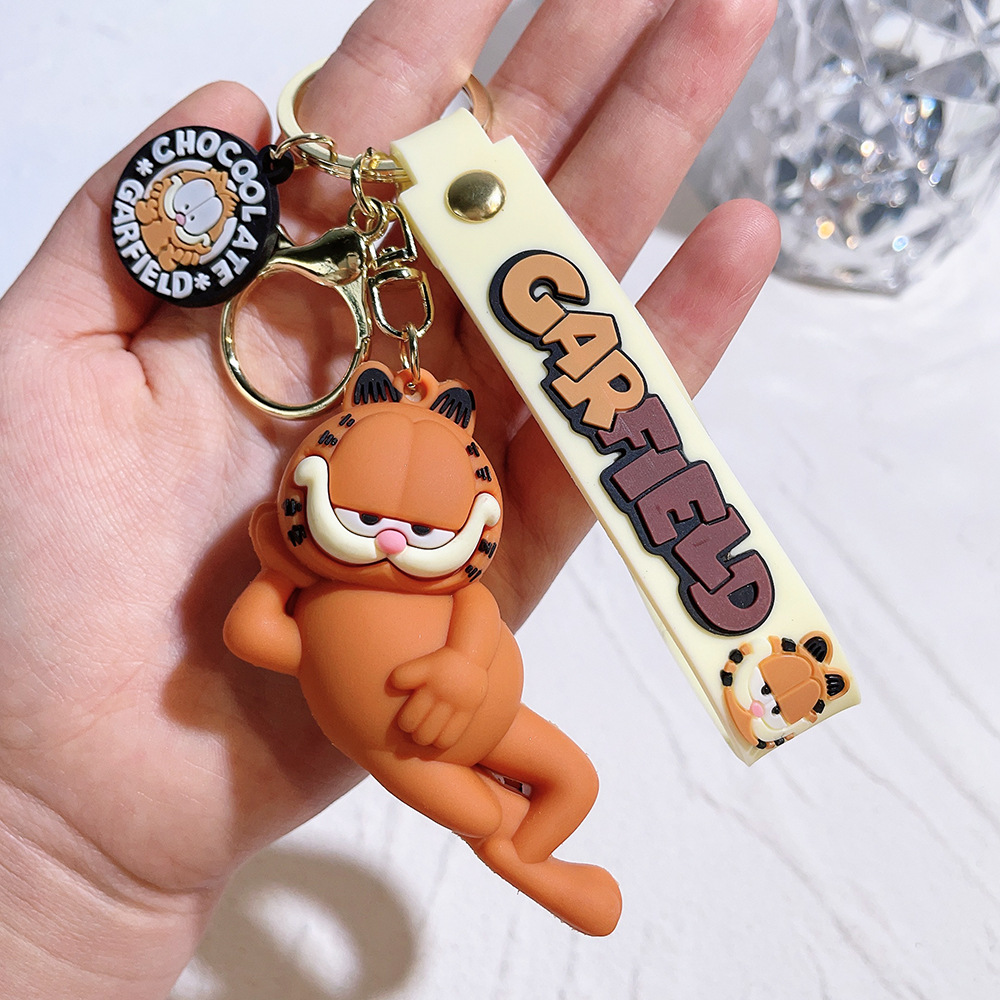 Animation Garfield Keychain Keyring Netby