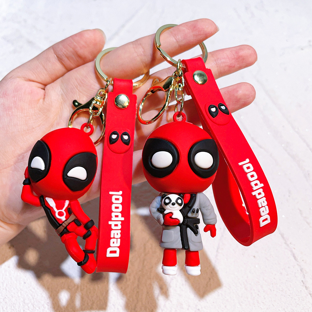 Movie Deadpool & Wolverin Keychain Keyring Netby