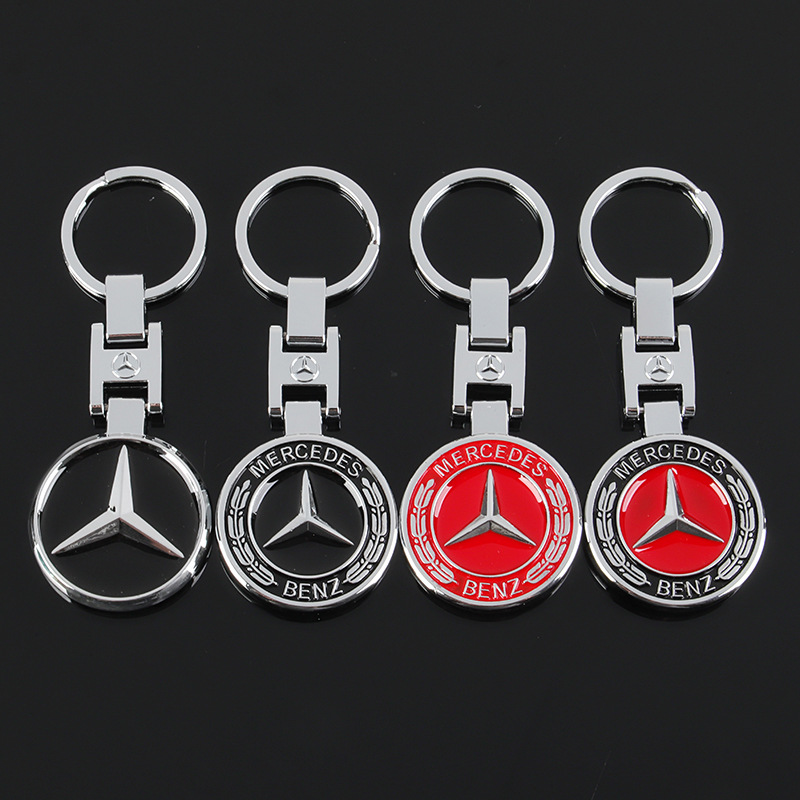 H Buckle Metal Car Logo Keychain Keyring Keyfob for Mercedes Benz Netby
