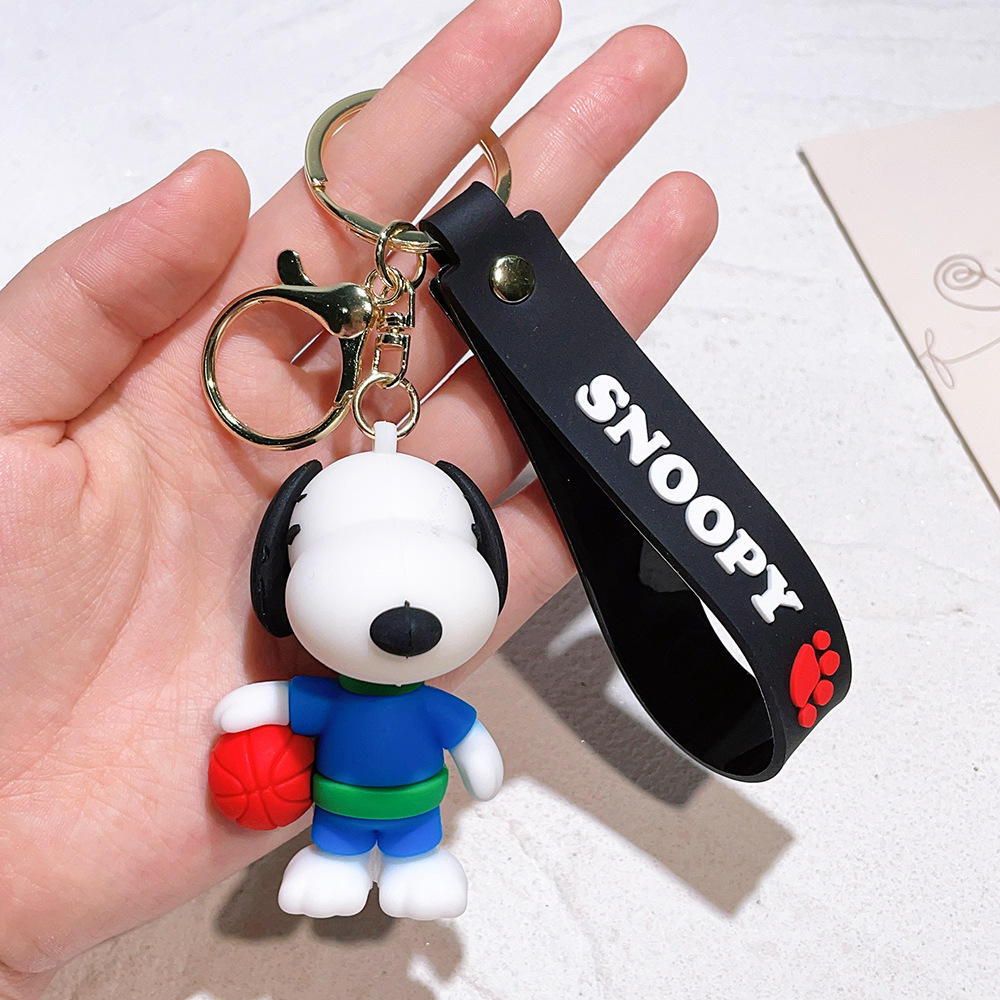 Animation Snoopy Keychain Keyring Netby
