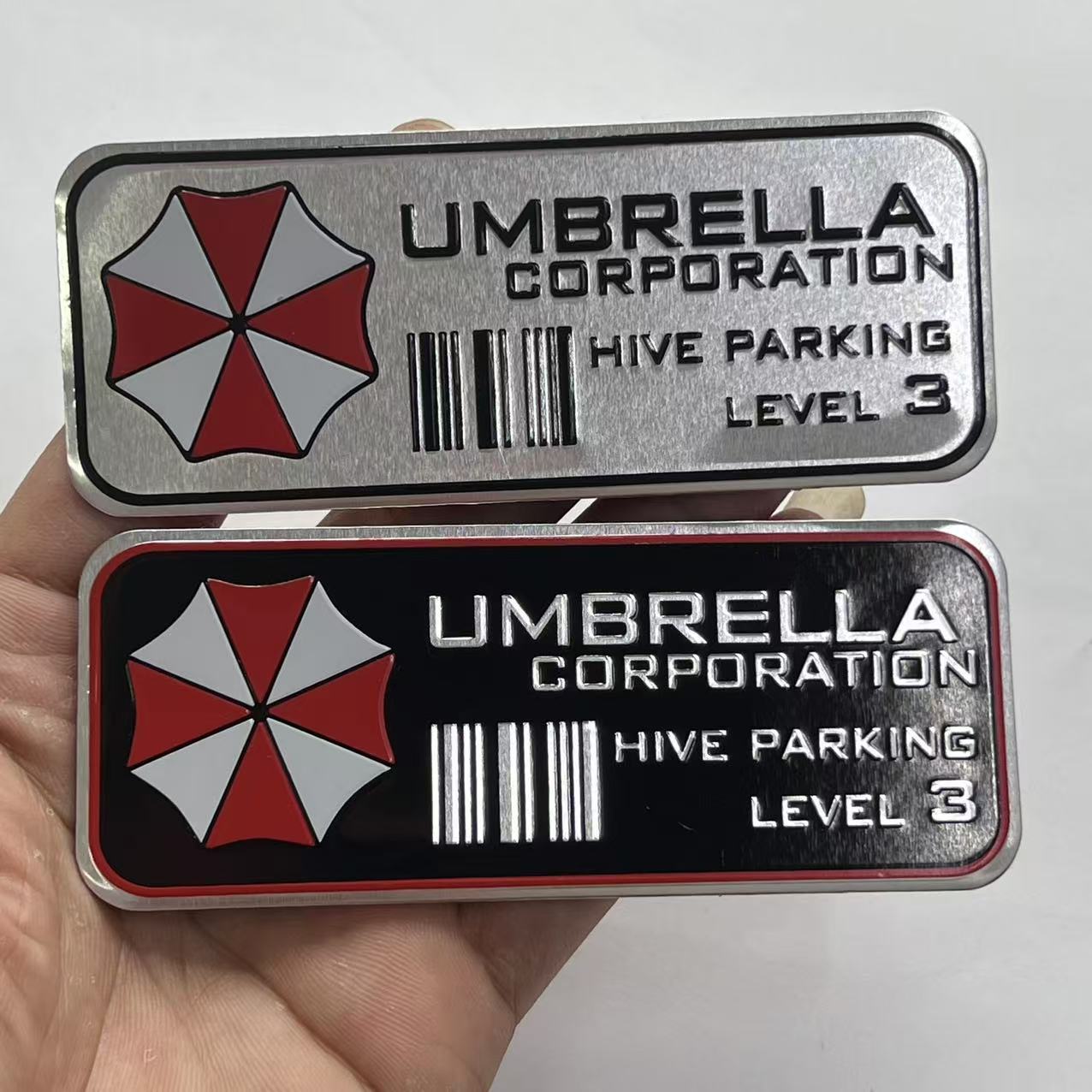 Aluminum Alloy Resident Evil Umbrella Car Sticker Netby