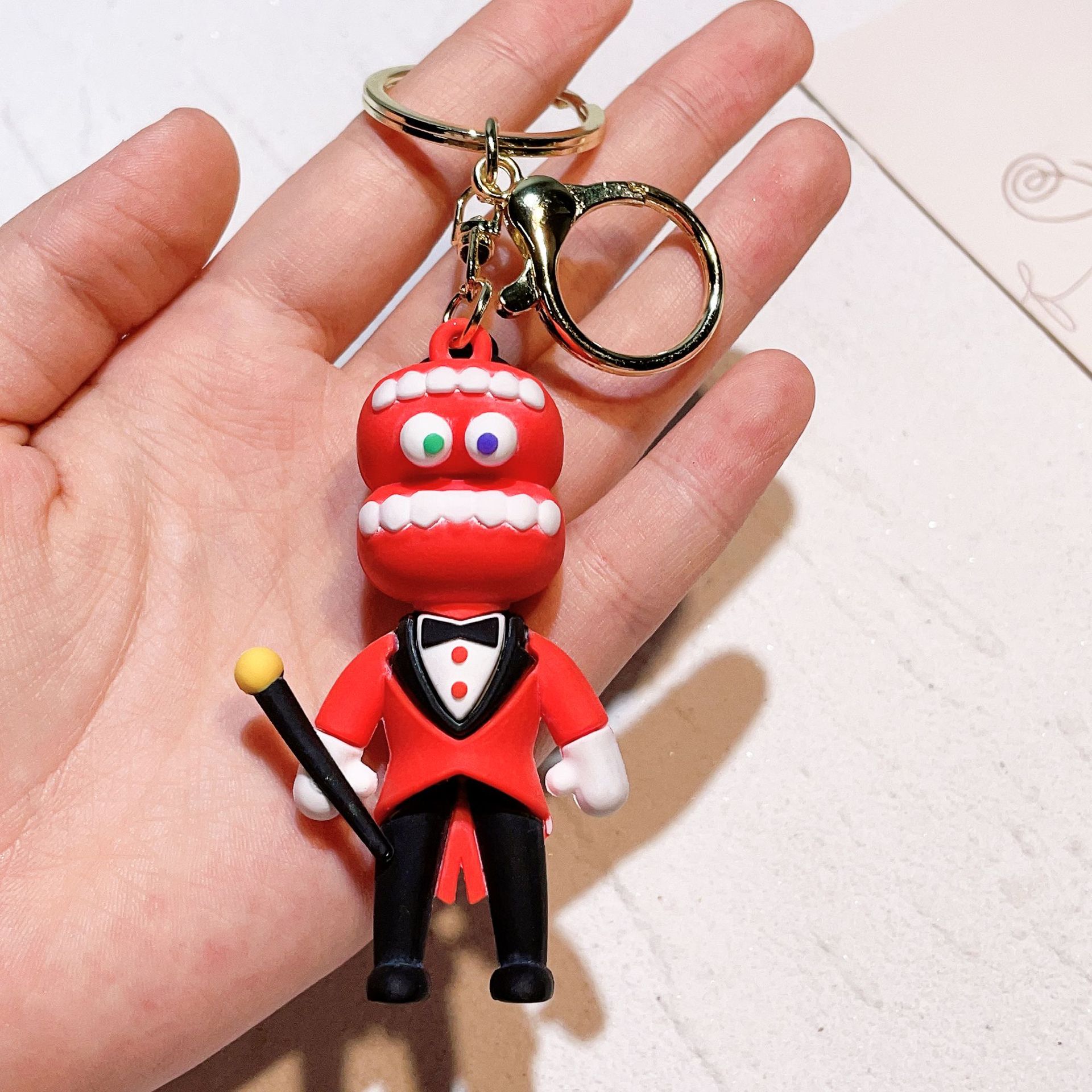 Animation The Amazing Digital Circus Keychain Keyring Netby