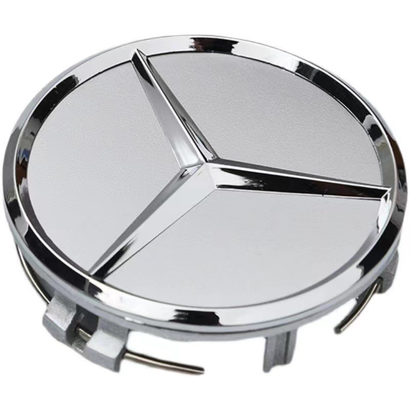 75mm ABS Car Wheel Hub Center Cover Emblem Badge for Mercedes Benz C180 C200 E260 E300 S350 ML350 Netby