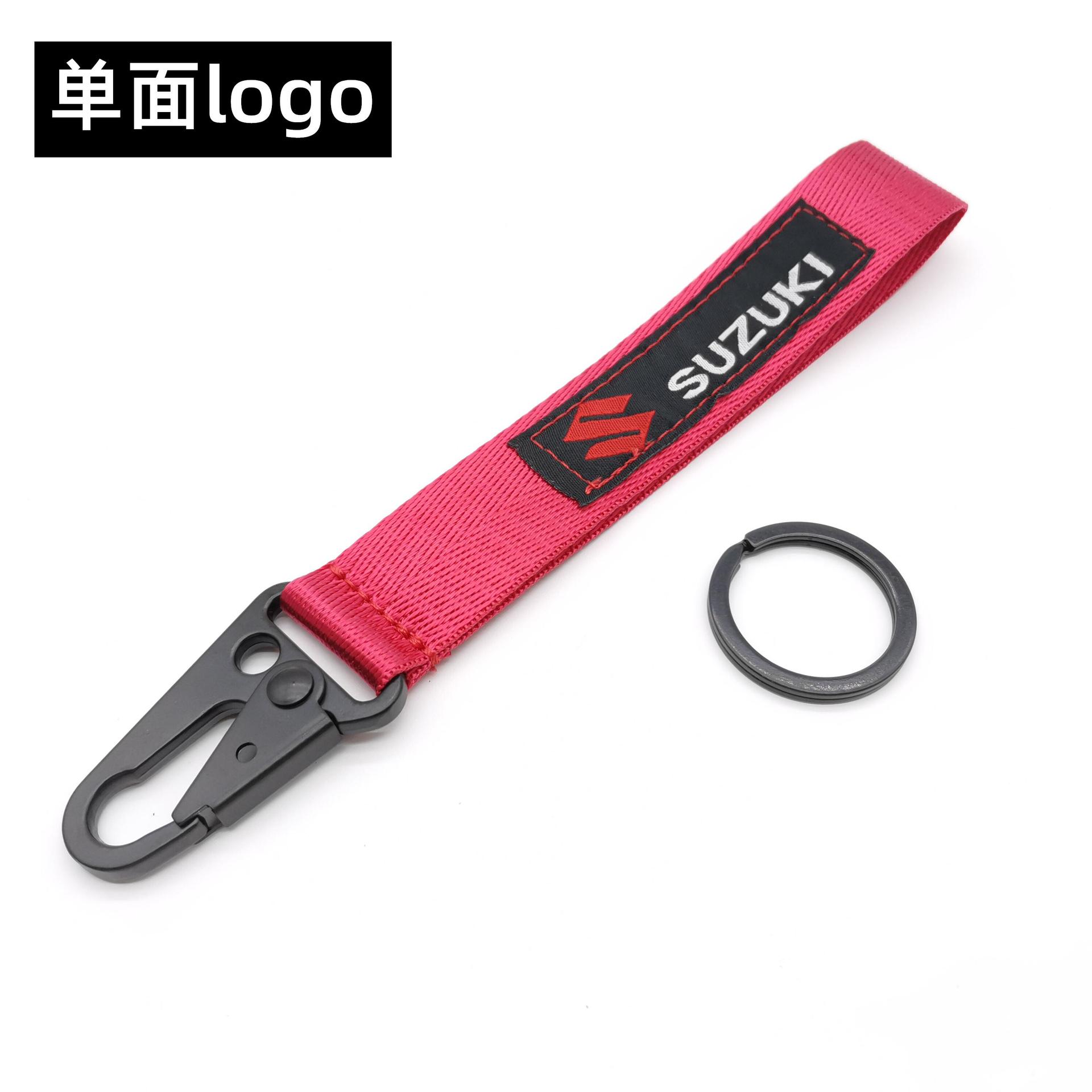 Red Color Eagle Buckle Car Logo Keyring Keychain Keyfob Wrist Strap Netby