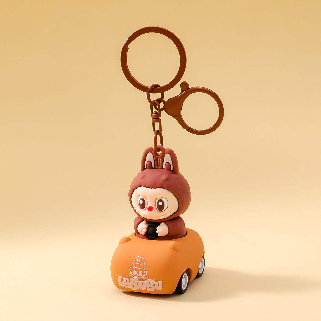Popmart LABUBU With Car Keychain Keyring Netby