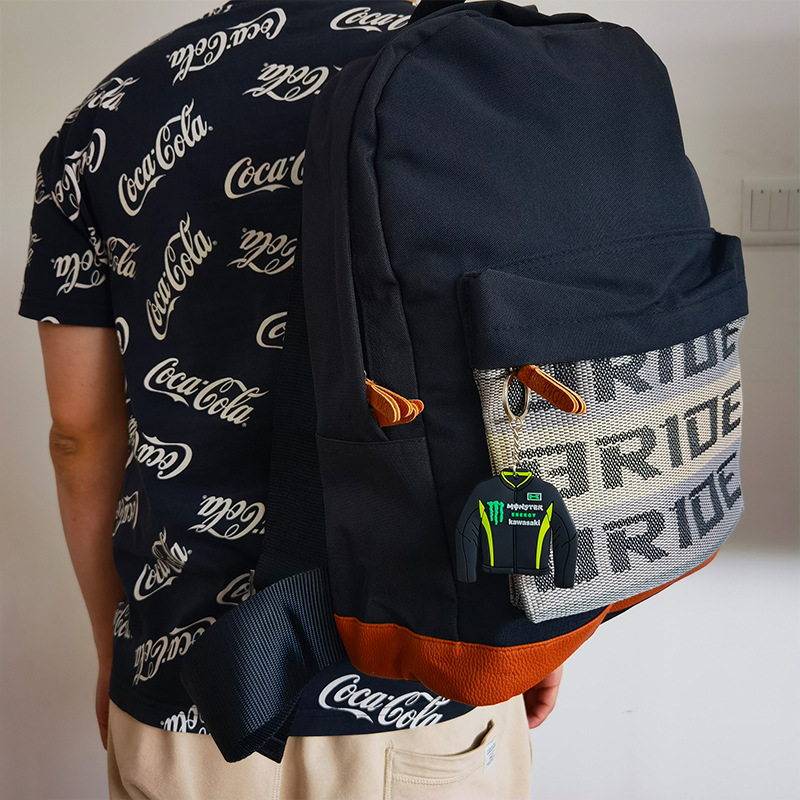 Motorbike Suit Clothes Keychain Keyring Keyfob YAMAHA KTM SUZUKI MONSTER Netby