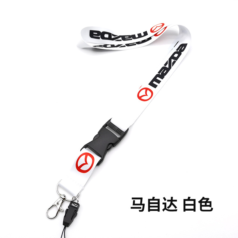 Car Logo Lanyard for BMW TOYOTA VOLKSWAGEN CHEVROLET NISSAN HONDA SKODA OPEL PORSCHE FORD HYUNDAI Netby