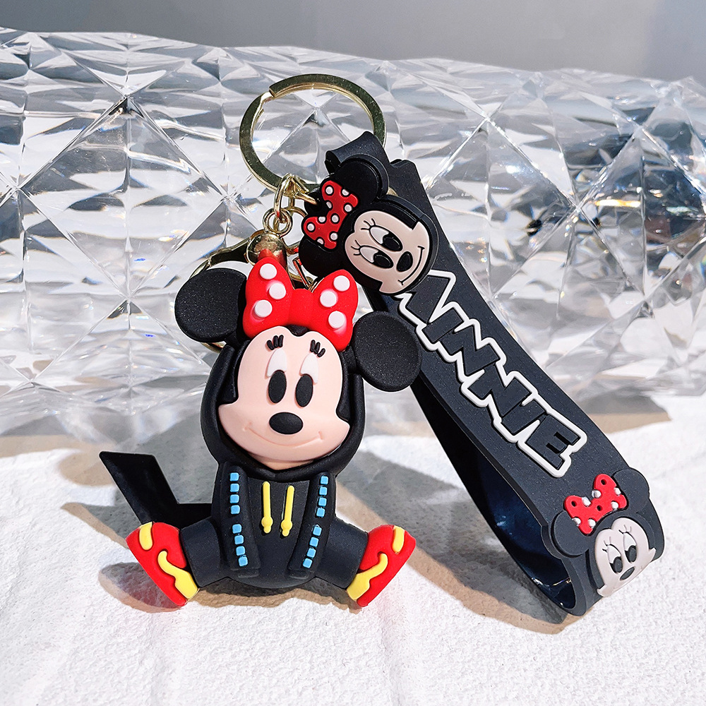 Animation Mickey Mouse Minnie Keychain Keyring Netby