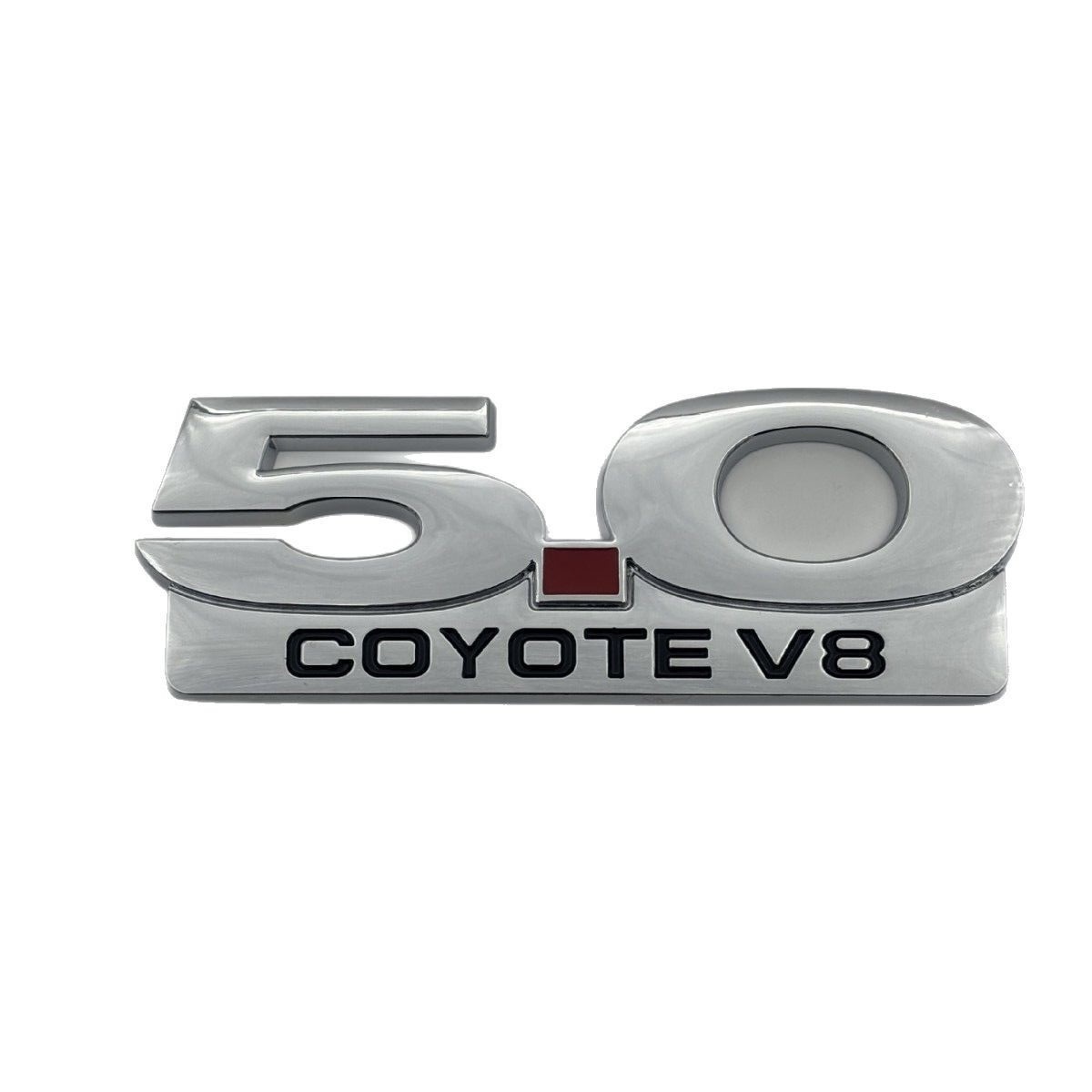 Metal 5.0 COYOTE V8 Car Fender Sticker for Ford Mustang Fox Kuga Mondeo Netby