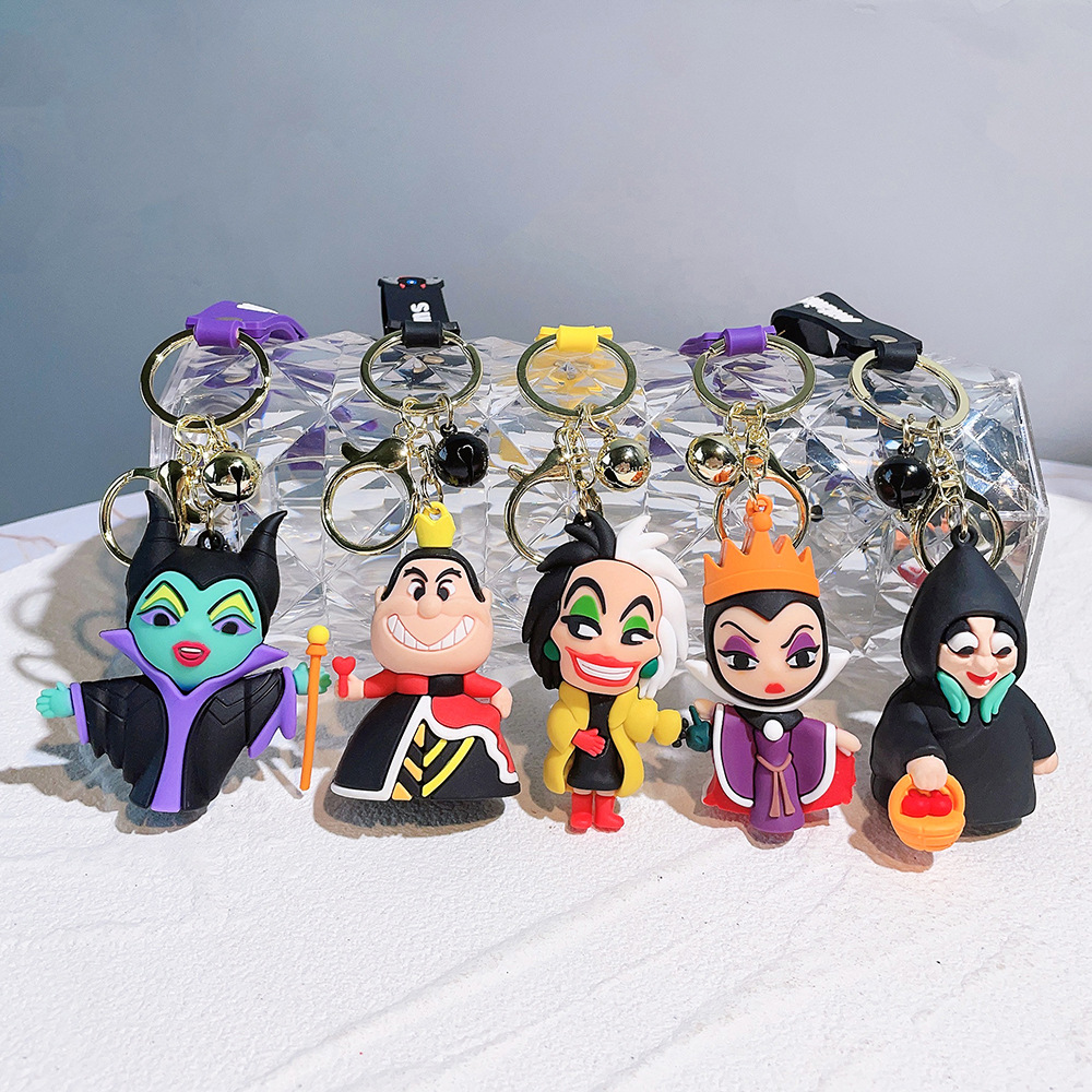 Animation Villain Evil Witch Keychain Keyring Netby