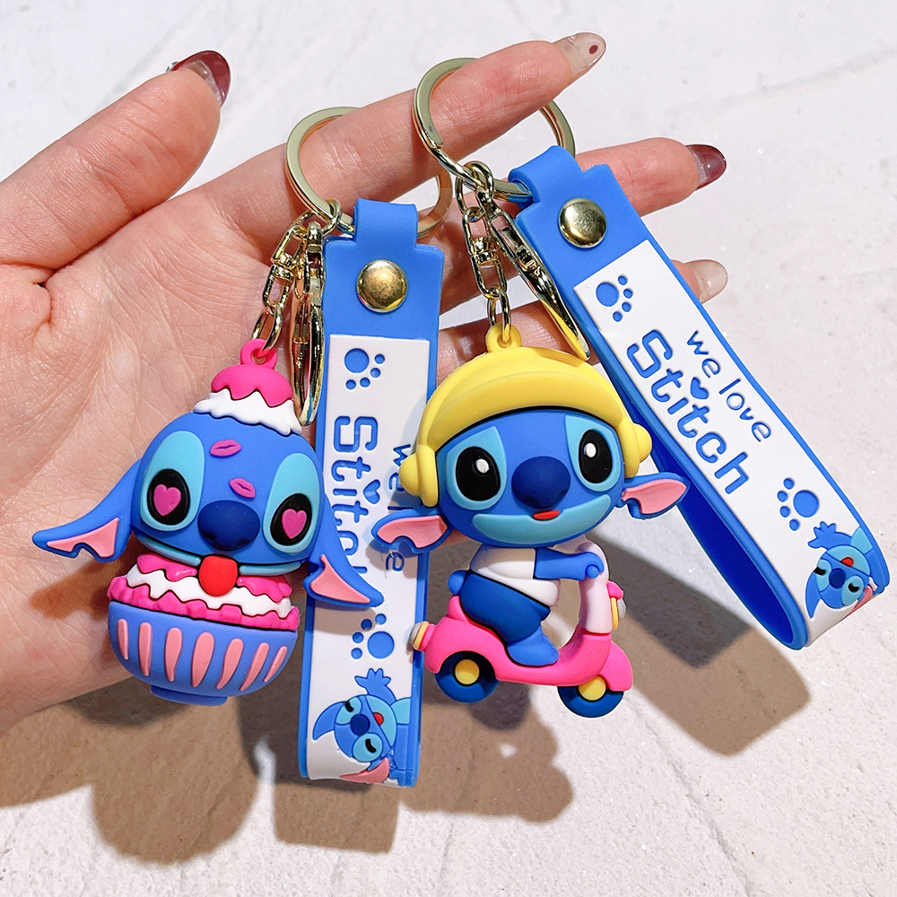 Animation Stitch Keychain Keyring Netby