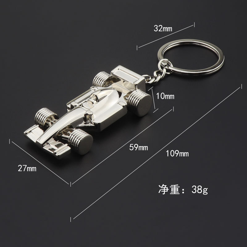 Good Quality Metal F1 Racing Car Model Keychain Keyring Netby