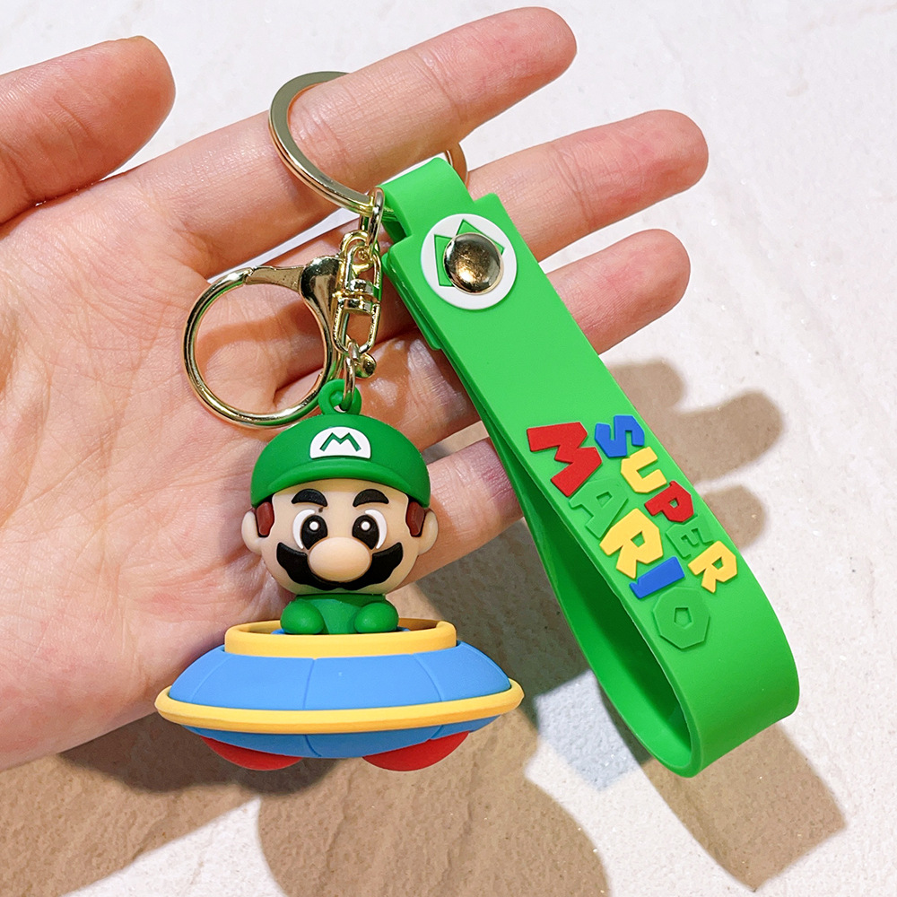 Video Game Super Mario Keychain Keyring Netby