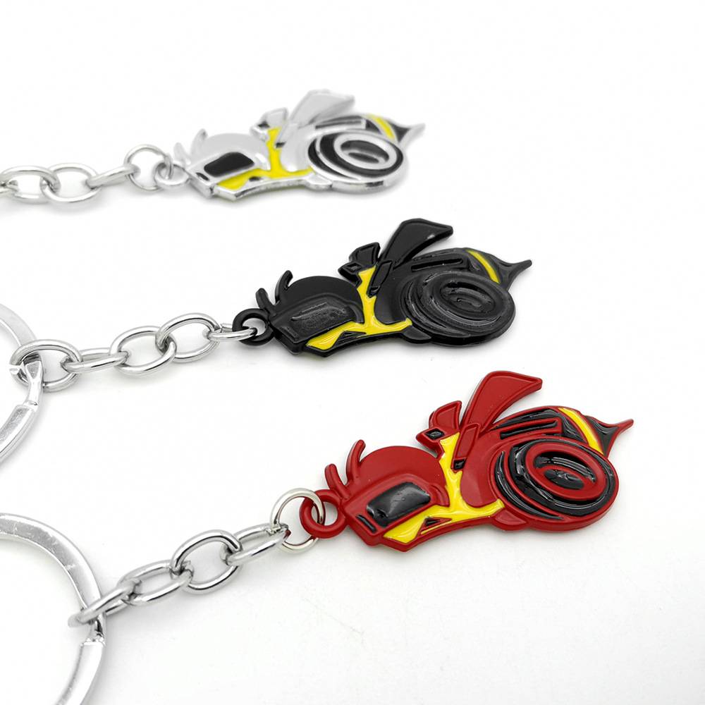 Metal Dodge Challenger Super Bee Car Keychain Keyring Keyfob Netby
