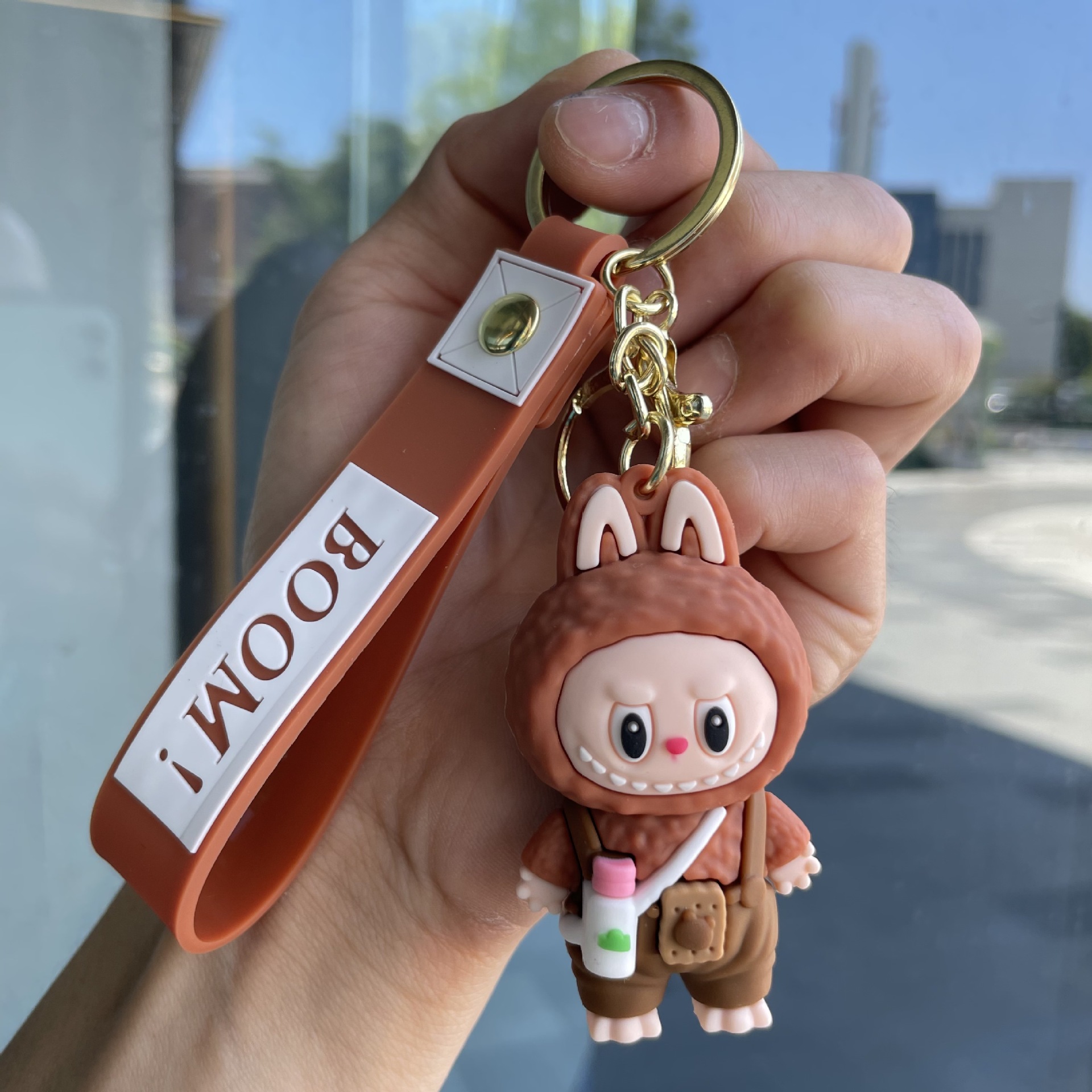 POPMART LABUBU Keychain Keyring Netby