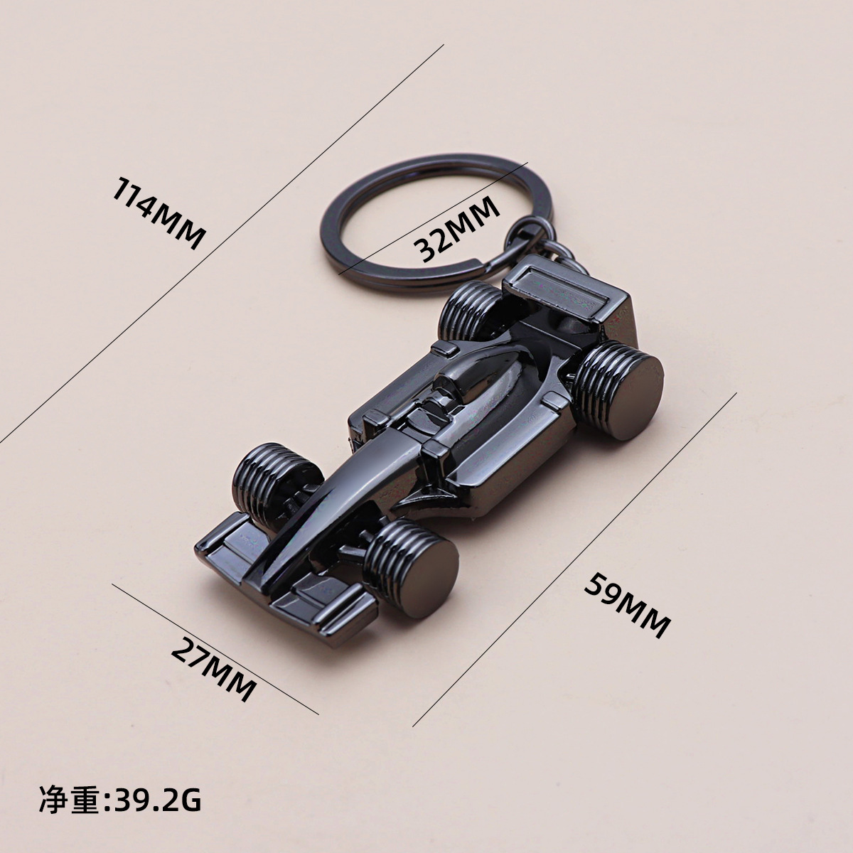 Good Quality Metal F1 Racing Car Model Keychain Keyring Netby