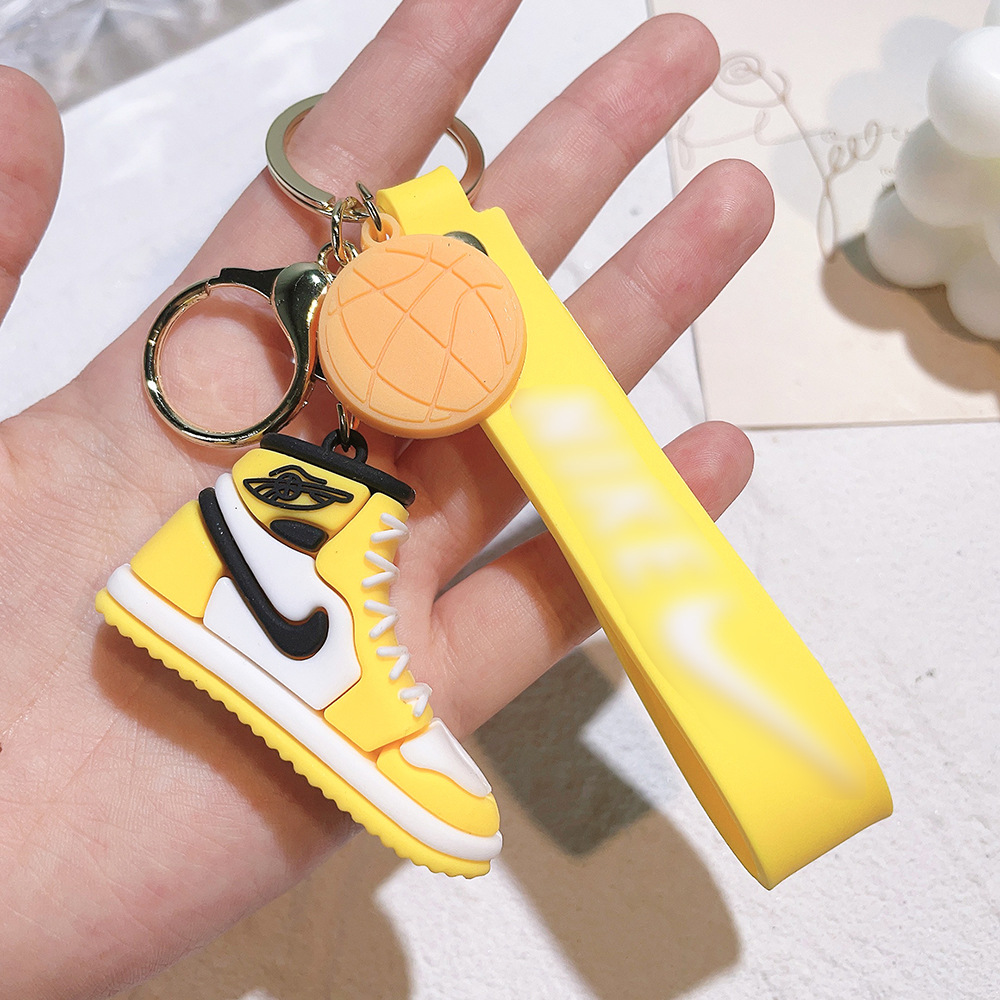 PVC Sports Game Nike AJ Shoe Keychain Keyring Netby