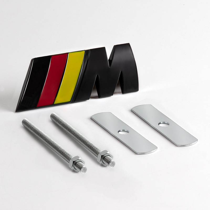 Metal BMW MPOWER Car Grille Emblem Badge for M3 M5 M6 Netby