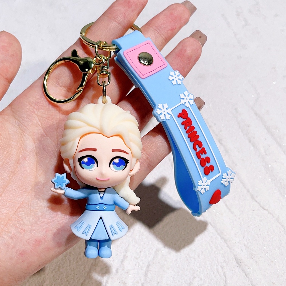 Animation Frozen Princess Lisa Keychain Keyring Netby