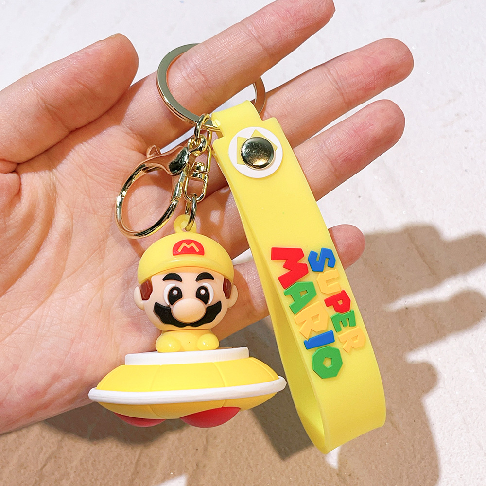 Video Game Super Mario Keychain Keyring Netby