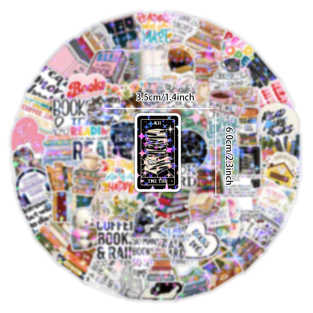 100pcs/pack Waterproof Notebook Stationery Stickers Netby