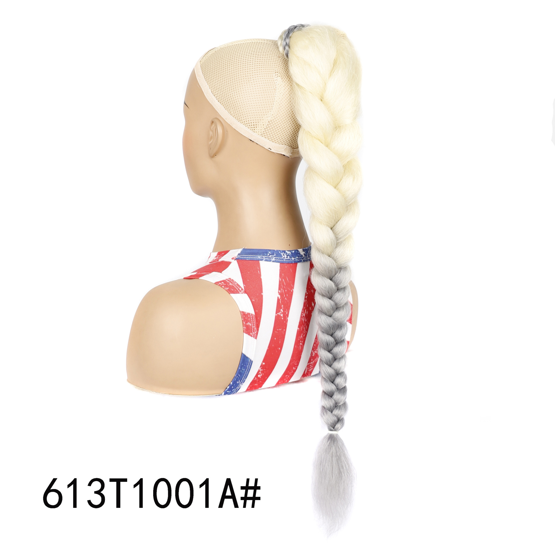 Synthetic Fiber African Dreadlock Box Braid Ponytail Netby