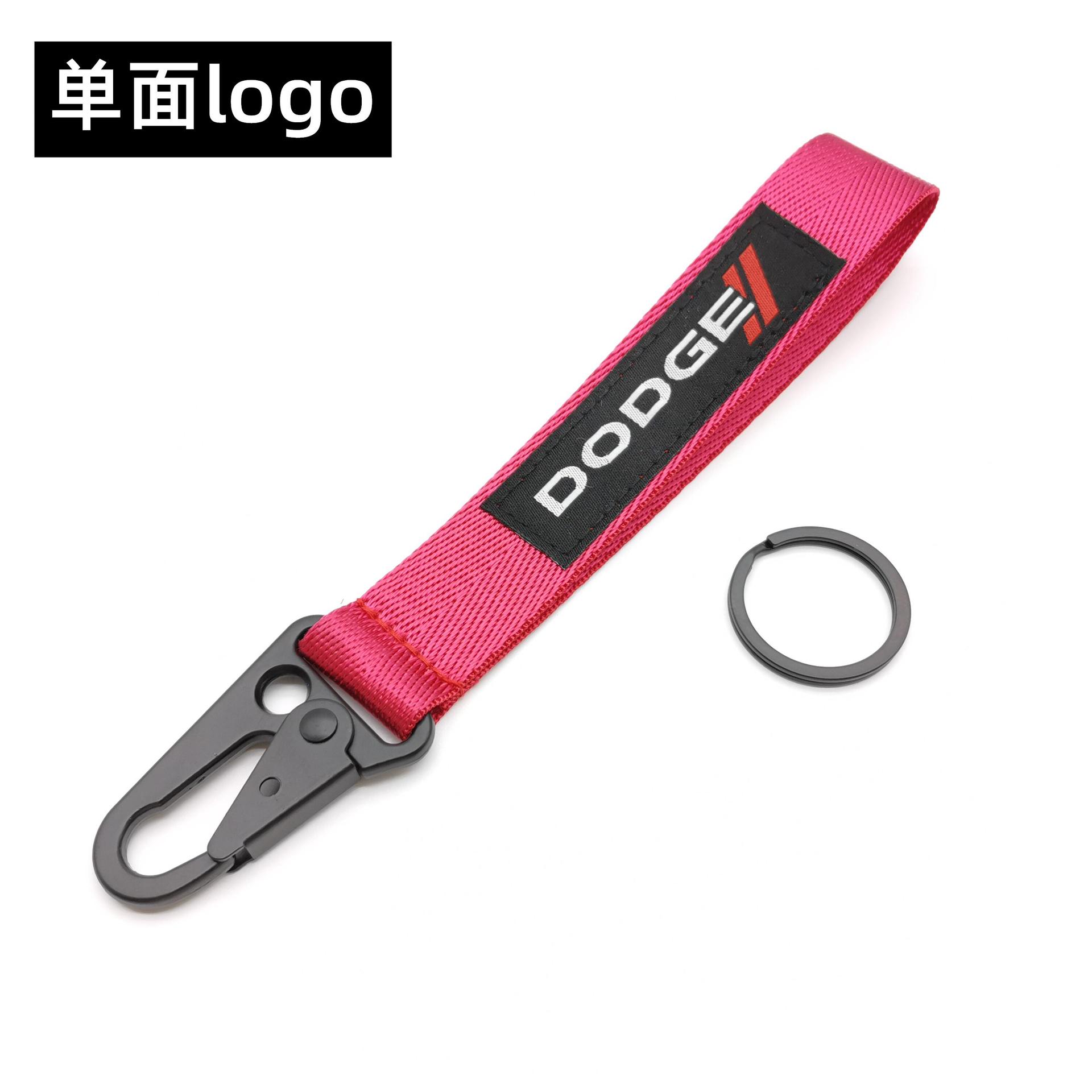 Red Color Eagle Buckle Car Logo Keyring Keychain Keyfob Wrist Strap Netby